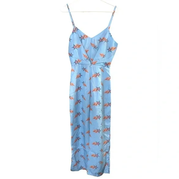 HAYLEY ELSAESSER - Shooting Star Cupro Jumpsuit - Picture 4 of 11